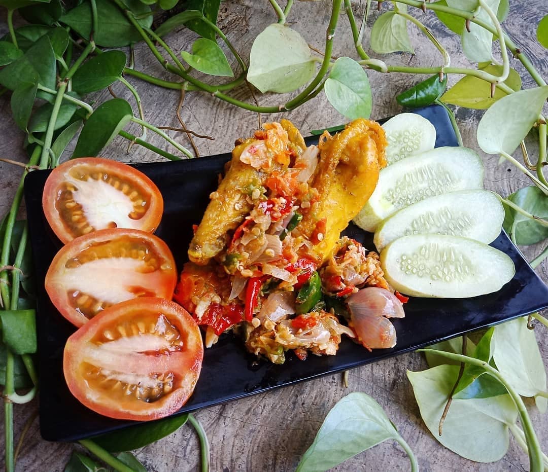Spicy Fried Chicken with Sambal