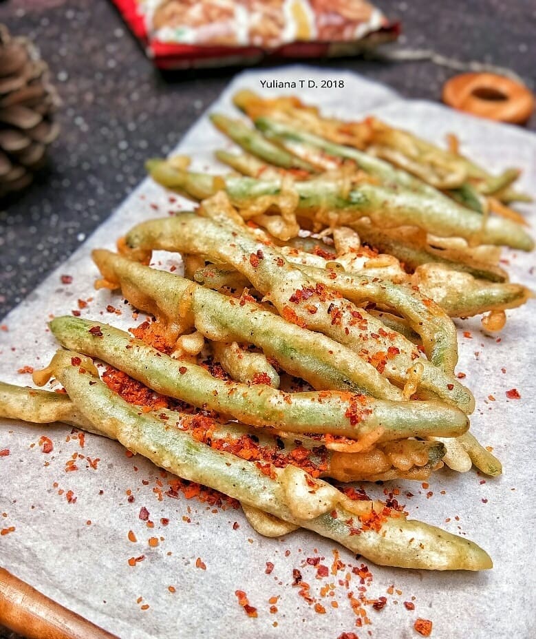 Spicy Crispy Baby Green Beans