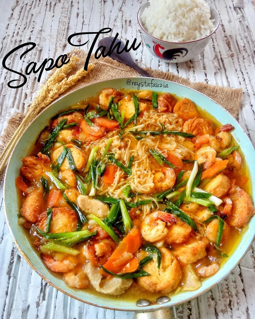 Indonesian Sapo Tofu Stir-Fry