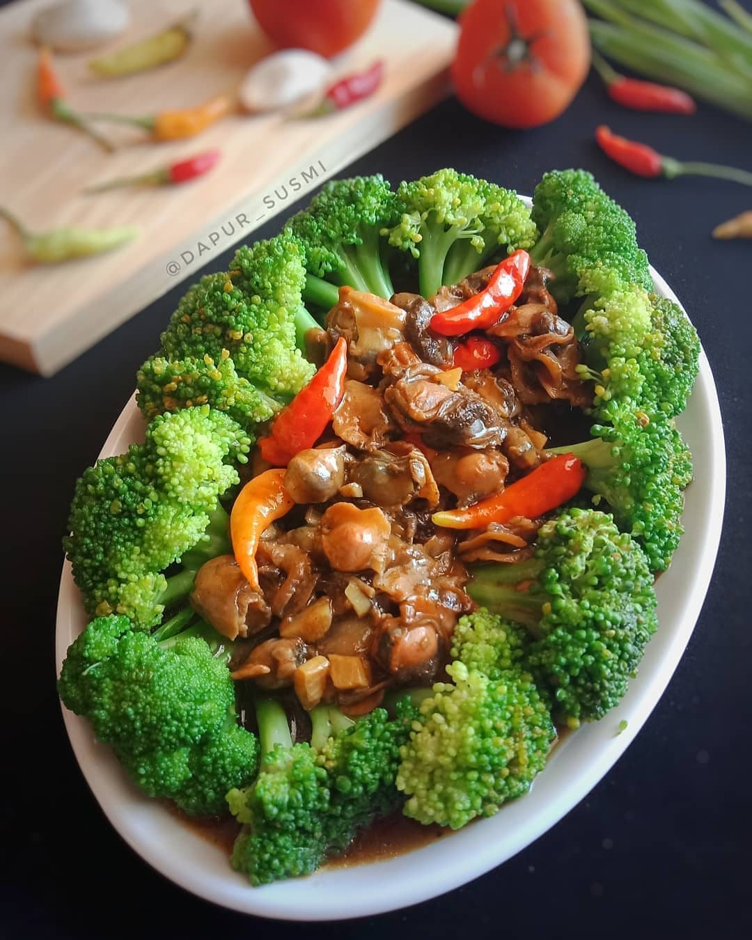 Broccoli with Clam Sauce