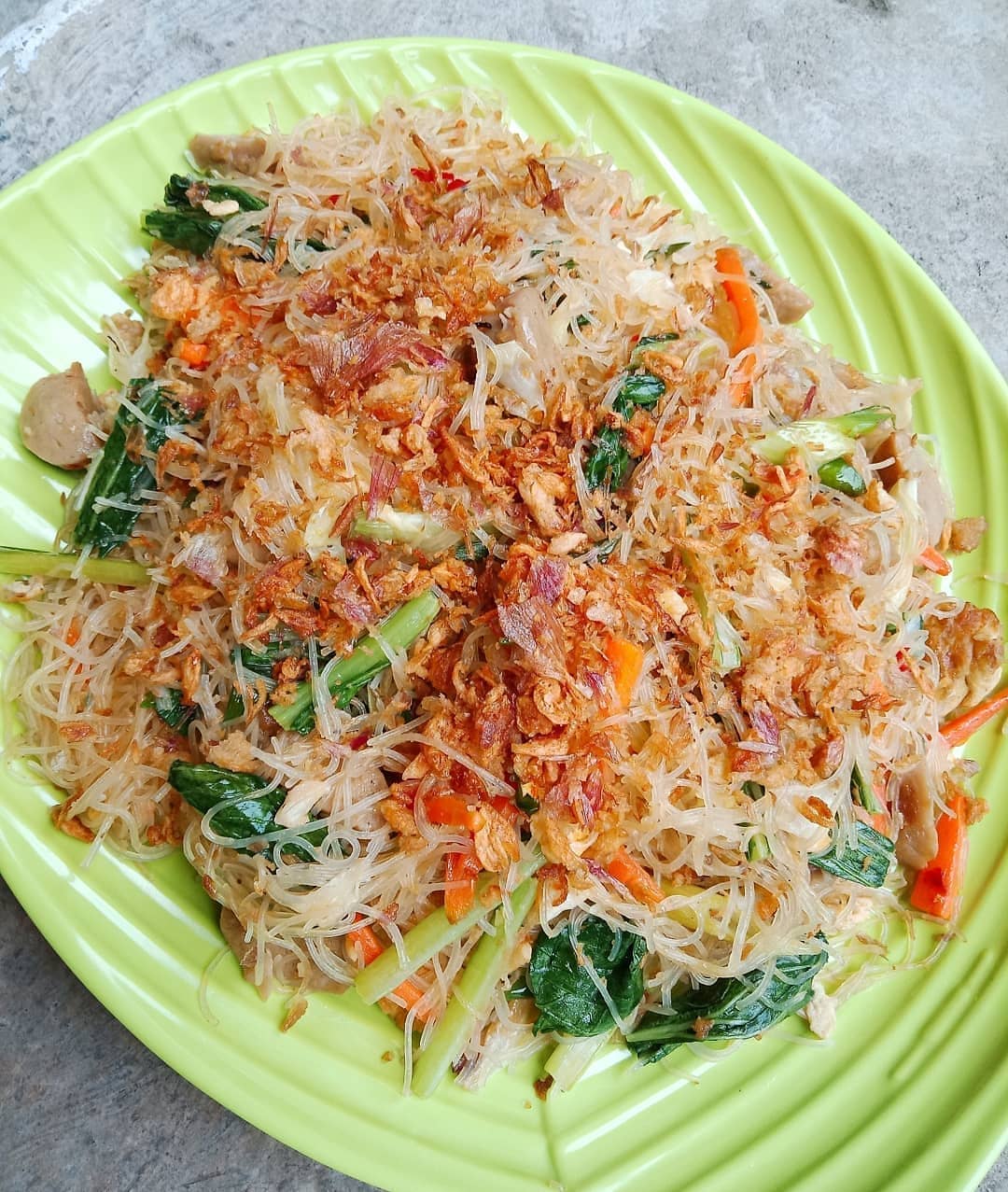 Indonesian Fried Rice Noodles