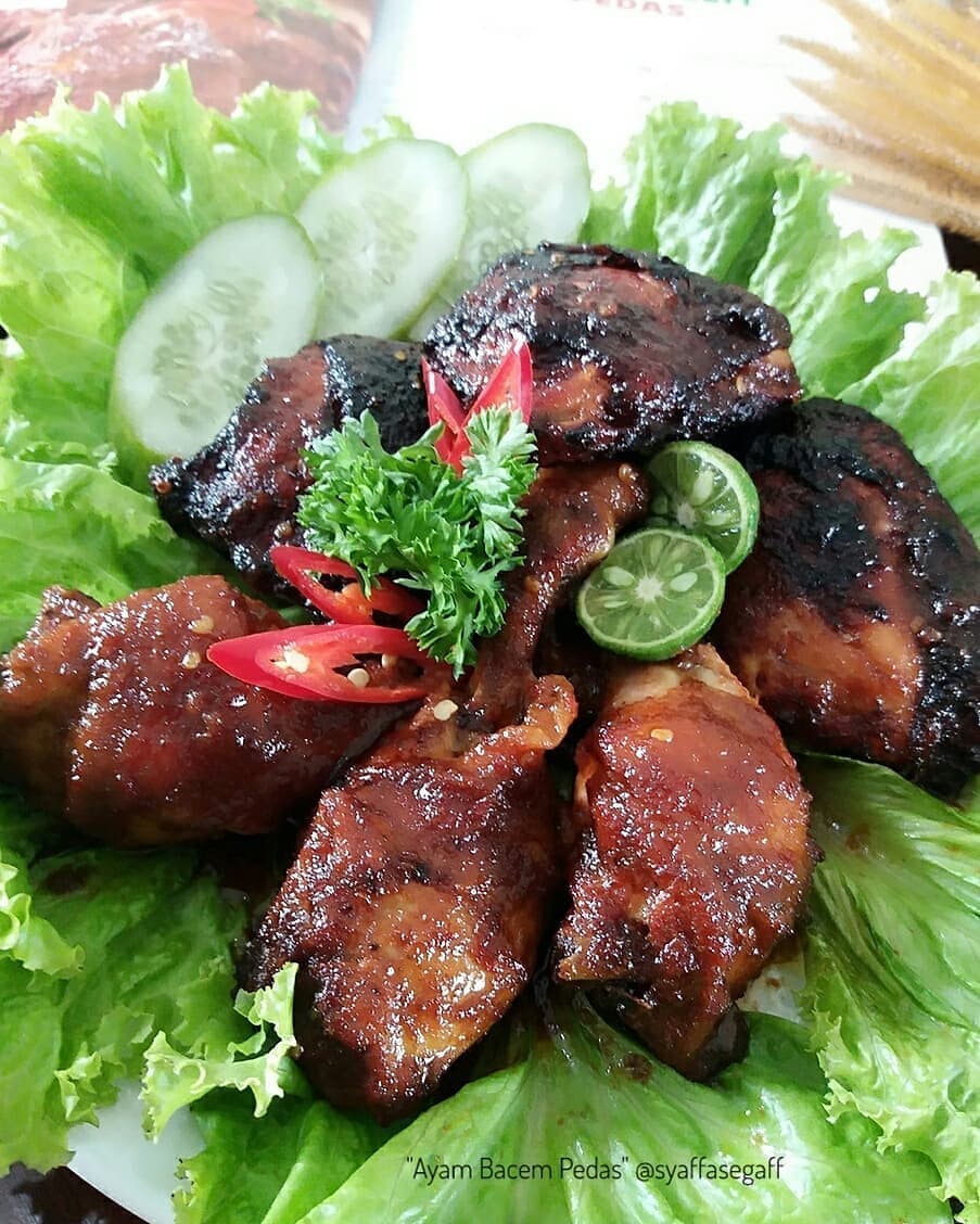 Spicy Indonesian Bacem Chicken
