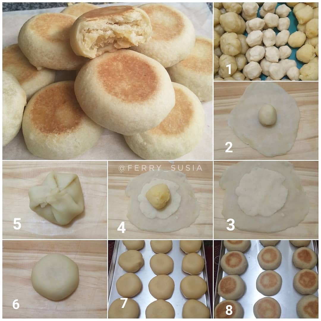 Traditional Indonesian Bakpia Pathok Pastry