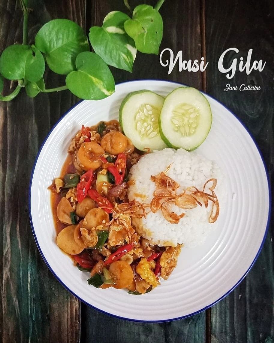 Indonesian Nasi Gila Stir-Fry