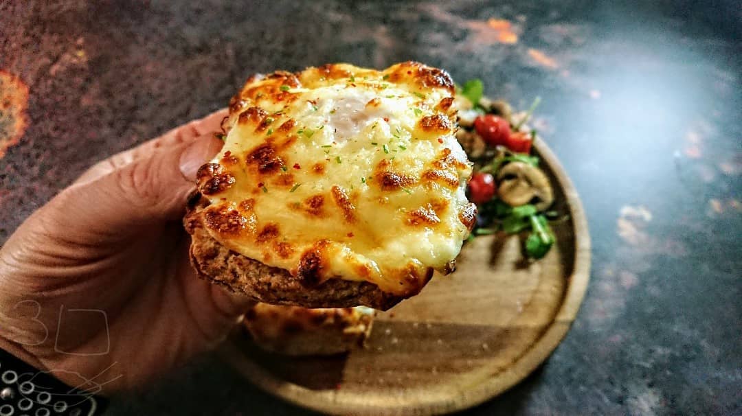 Eggs and Cheese on Toast