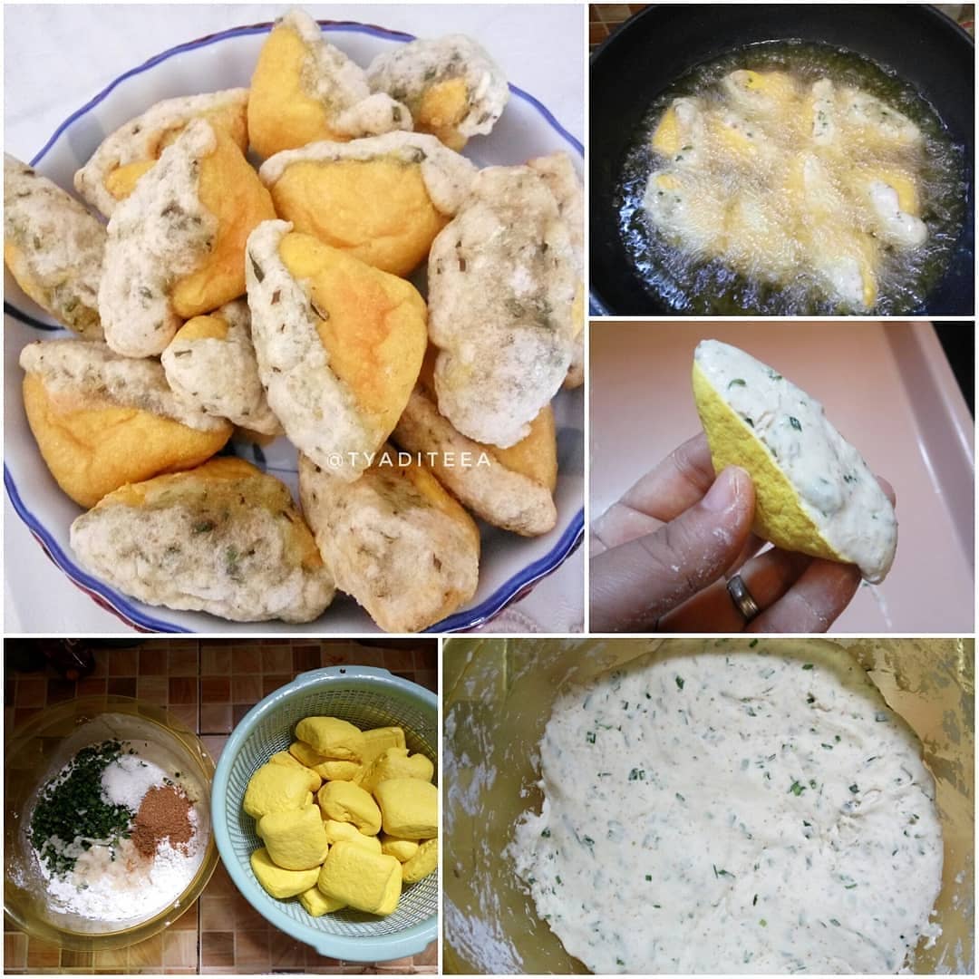 Fried Tofu Aci Indonesian Snack