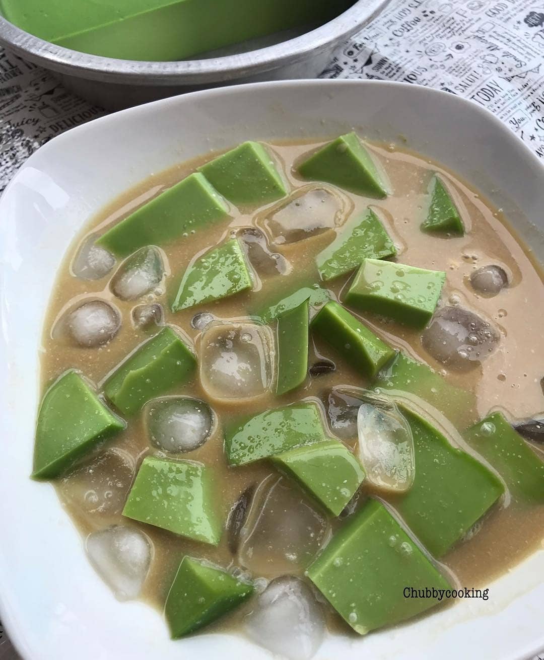Traditional Pontianak Bongko Dessert