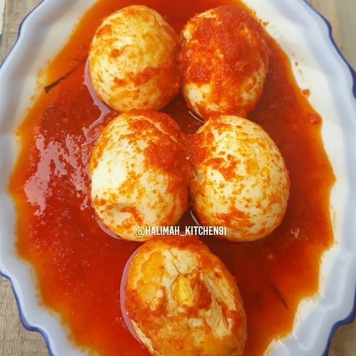 Spicy Indonesian Fried Eggs
