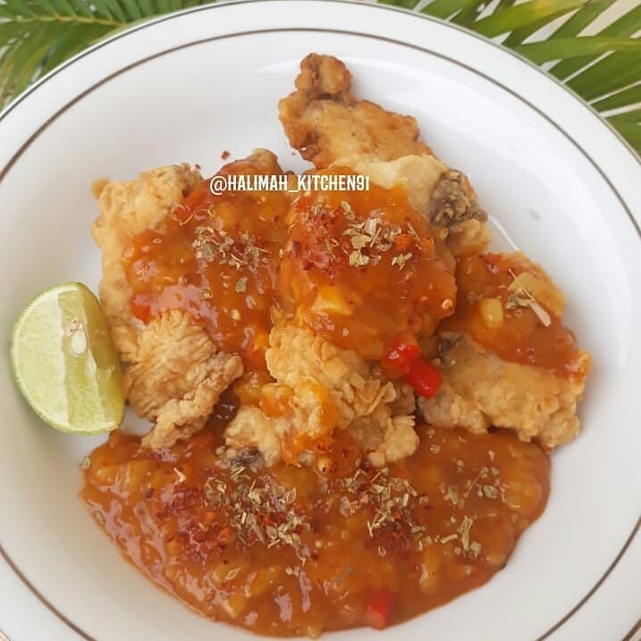 Crispy Fried Tuna with Gravy