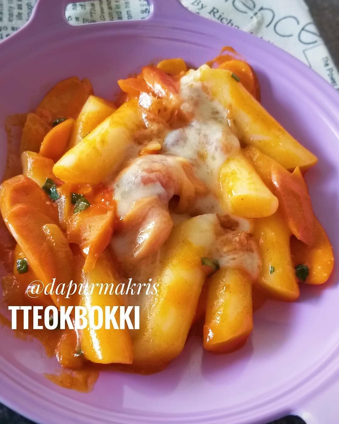 Spicy Korean Tteokbokki Stir-Fry