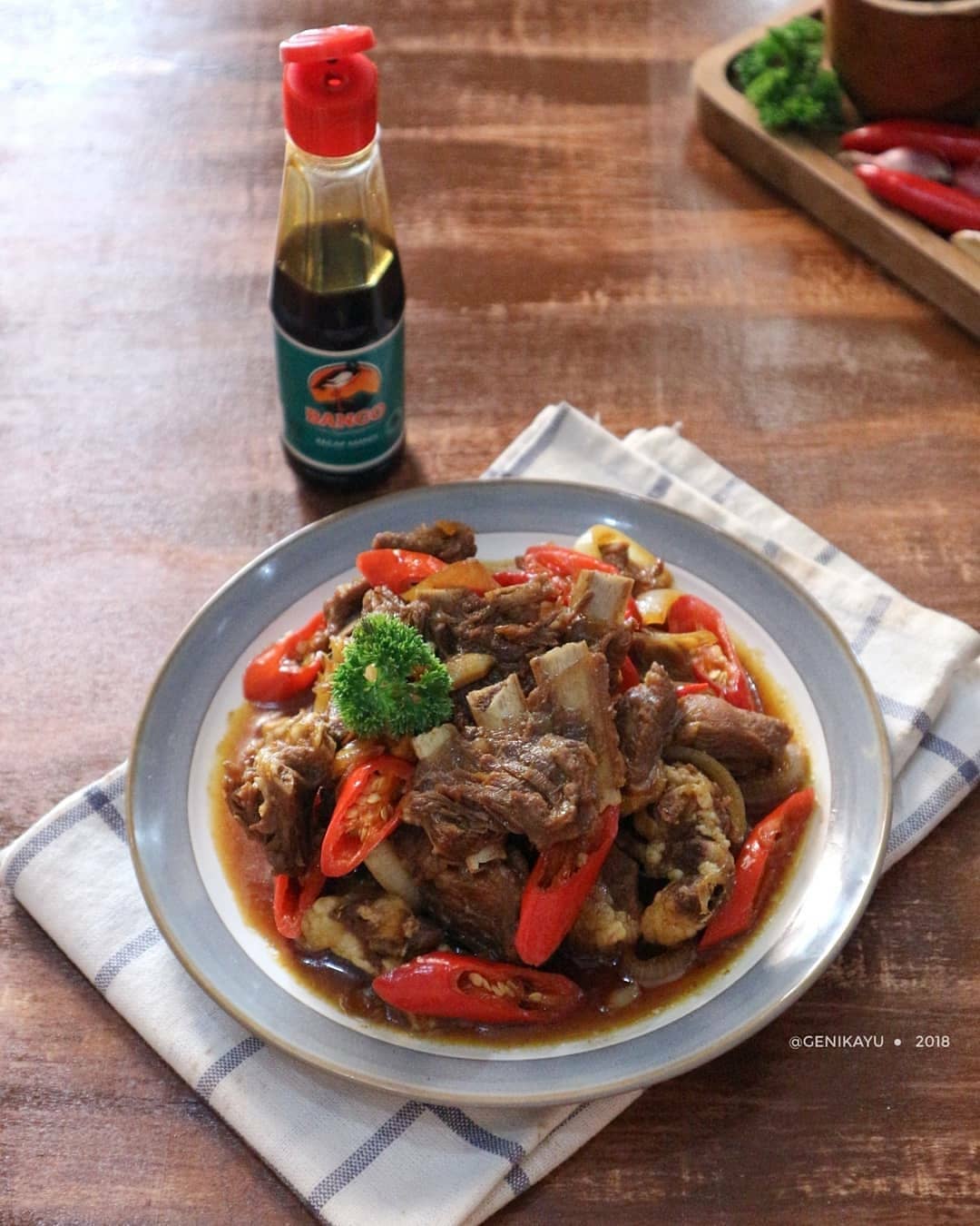 Sweet and Savory Stir-Fried Lamb Ribs