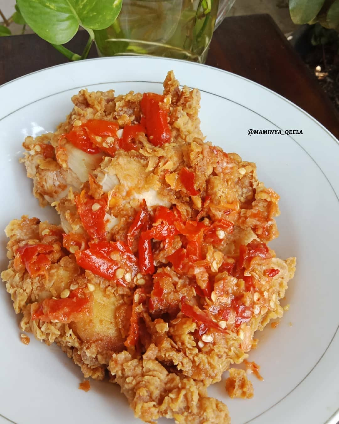 Indonesian Smashed Fried Chicken