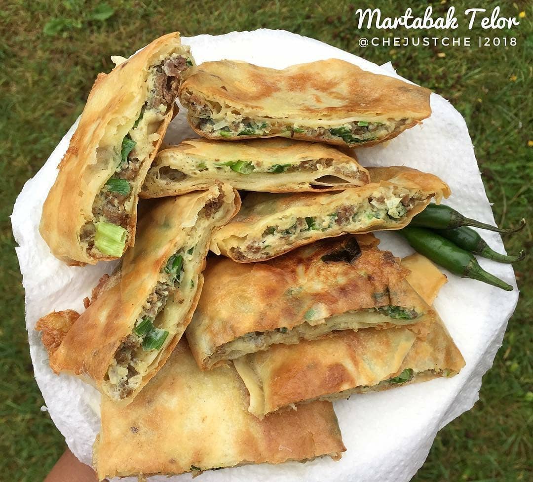 Fried Indonesian Egg Martabak