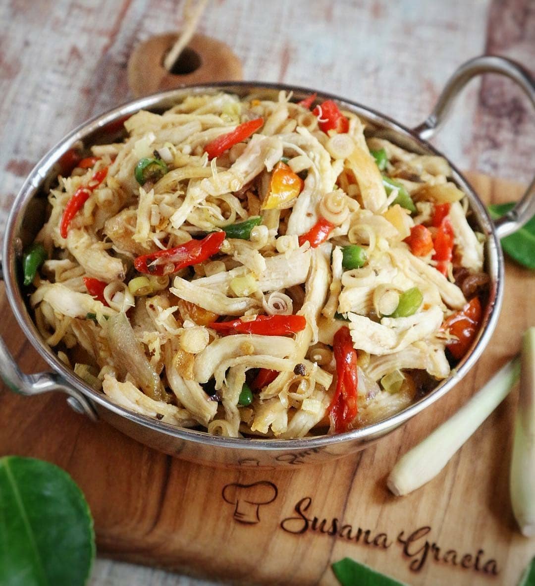 Shredded Chicken Lemongrass Sambal