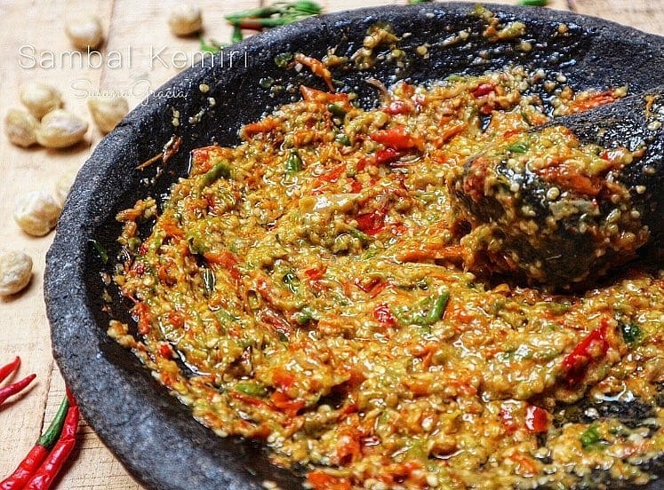 Indonesian Candlenut Chili Sauce
