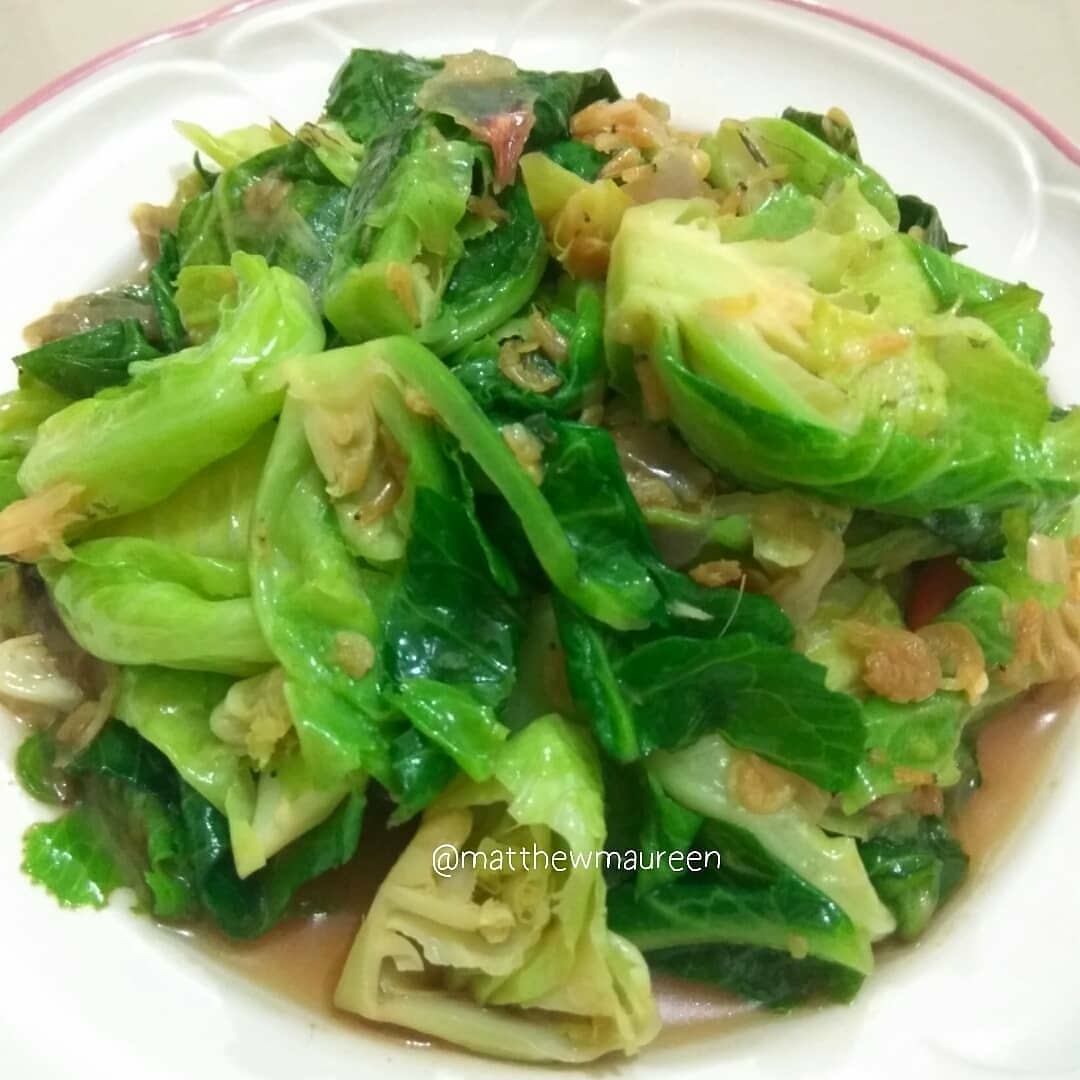 Stir-Fried Ceciwi with Dried Shrimp