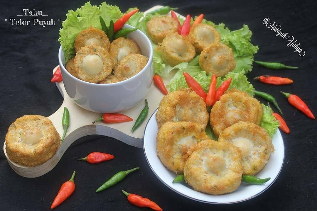 Quail Egg Tofu Fritters