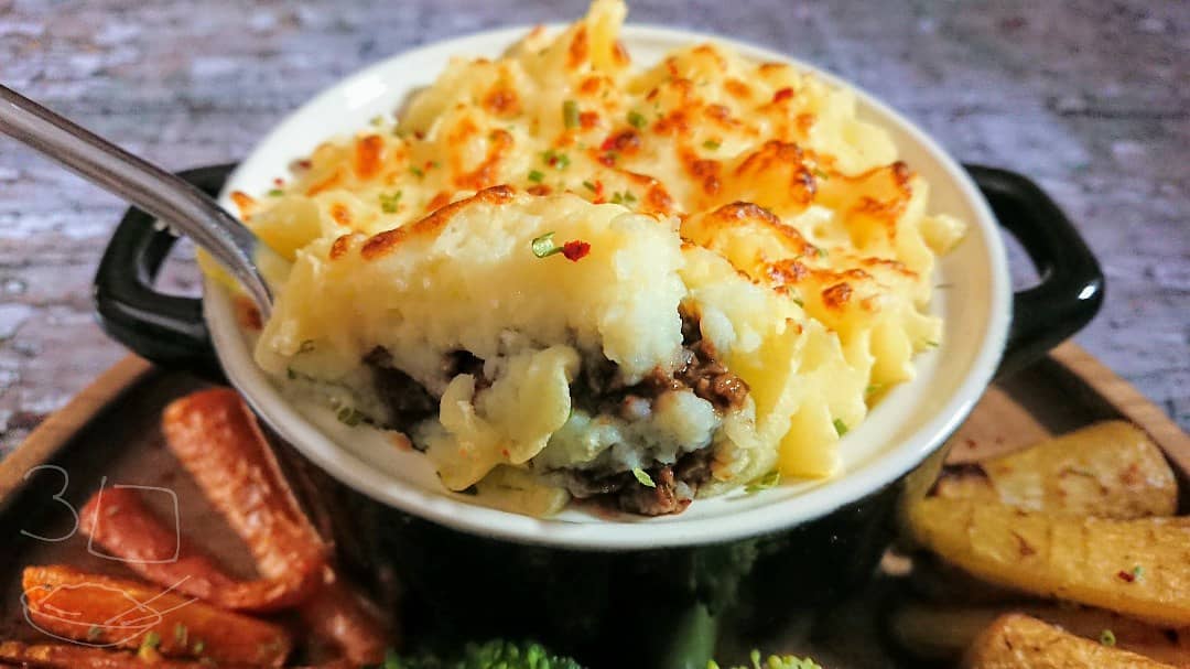 Veggie Cottage Pie with Vegetables