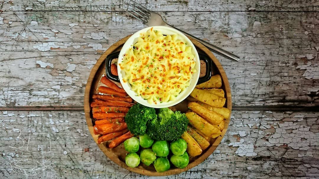 Veggie Cottage Pie with Vegetables