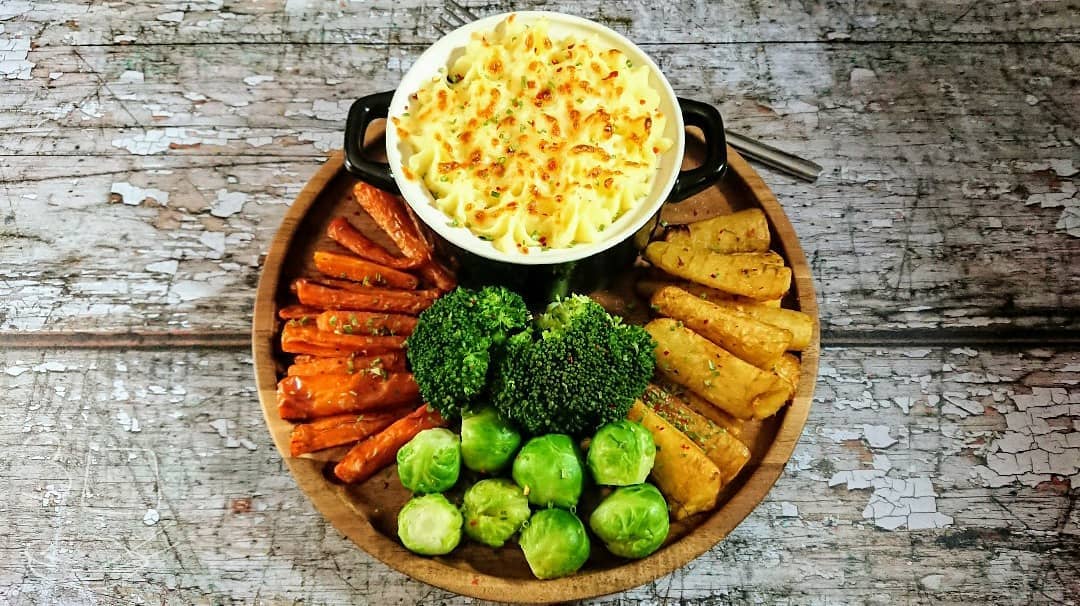 Veggie Cottage Pie with Vegetables