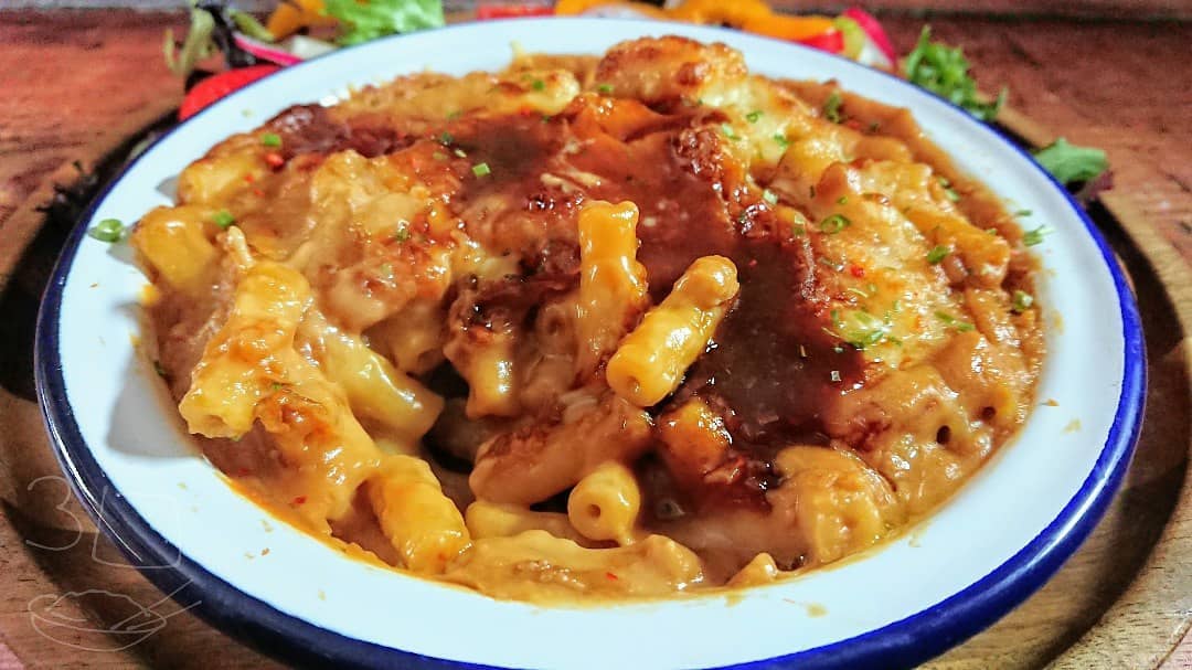 Marmite Infused Macaroni and Cheese