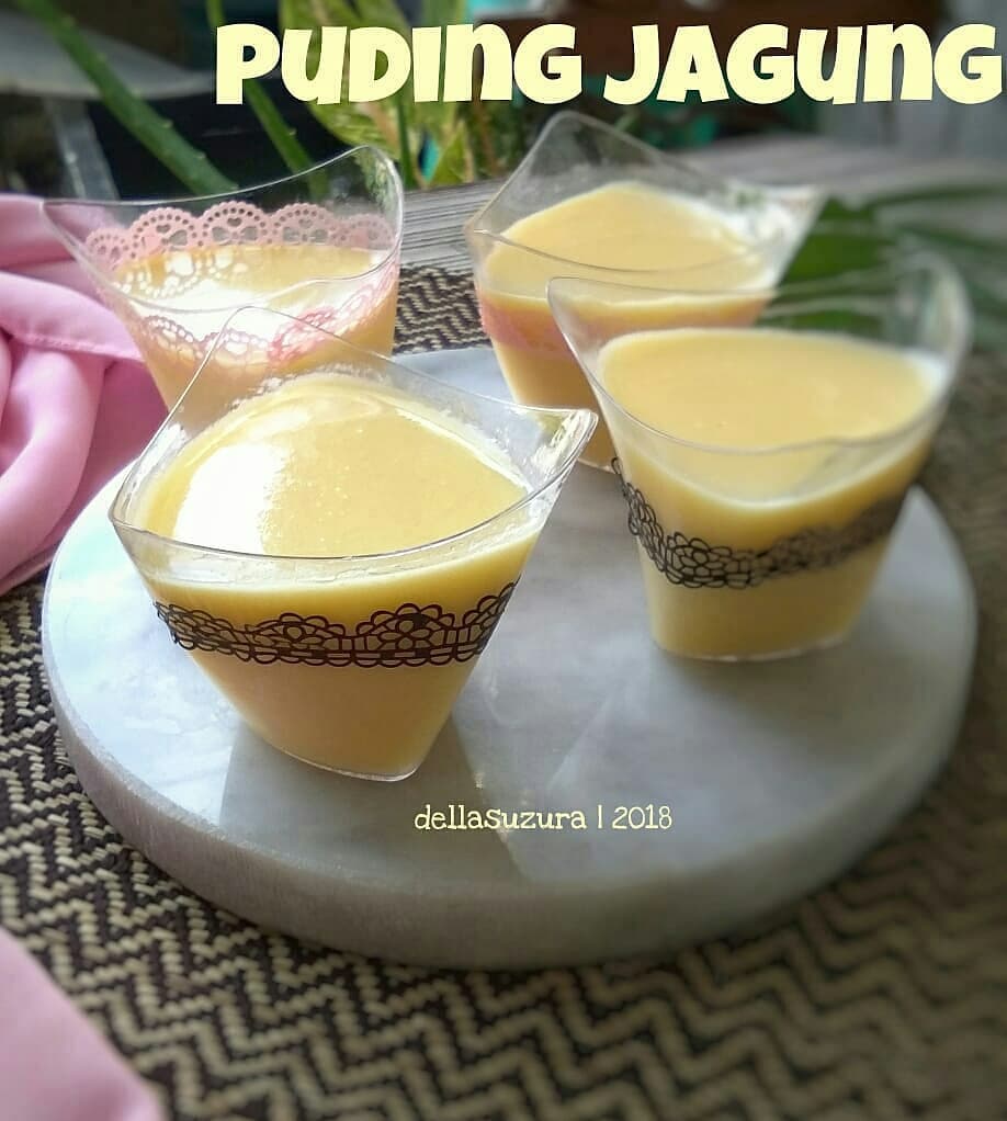 Indonesian Corn Agar Pudding
