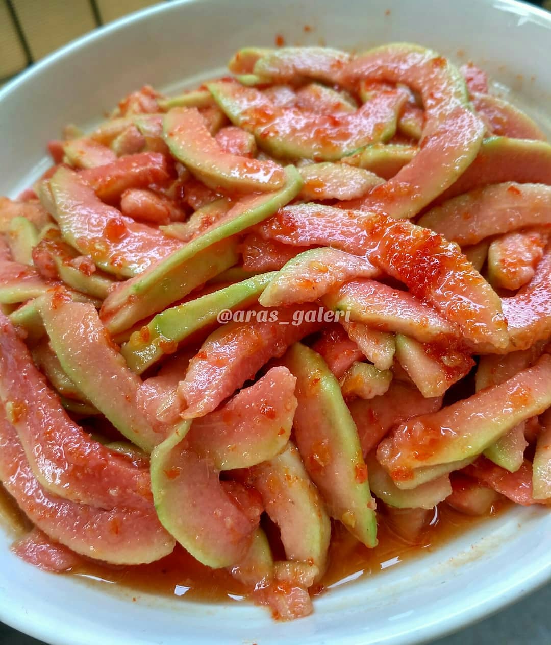 Spicy Pickled Guava Salad