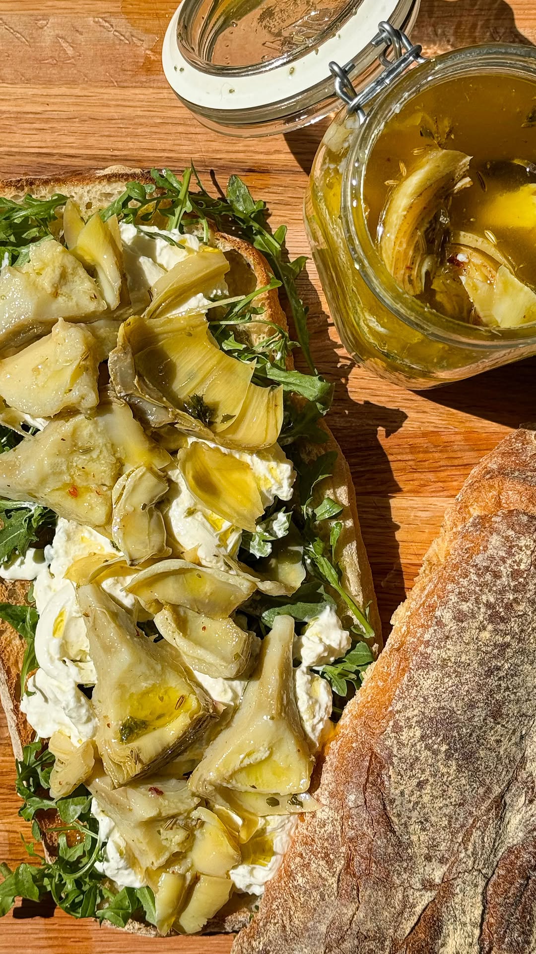 Homemade Marinated Artichoke Hearts