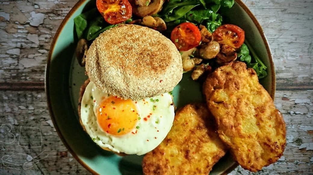 Double Sausage and Egg Mcmuffin Fakeaway