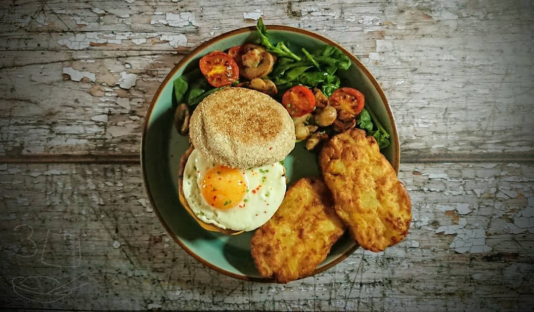 Double Sausage and Egg Mcmuffin Fakeaway