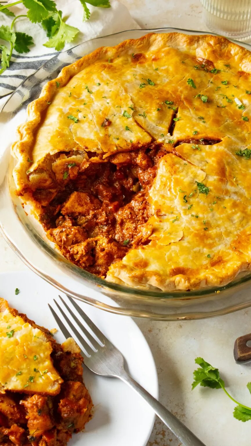 Butter Chicken Pot Pie