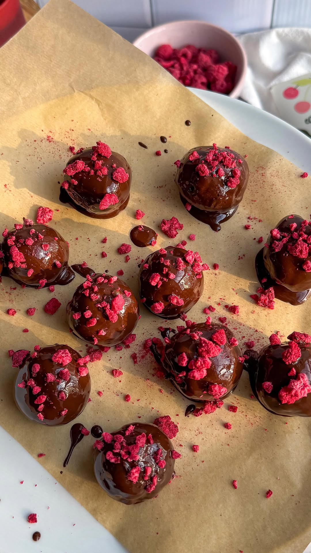 Red Velvet Energy Balls