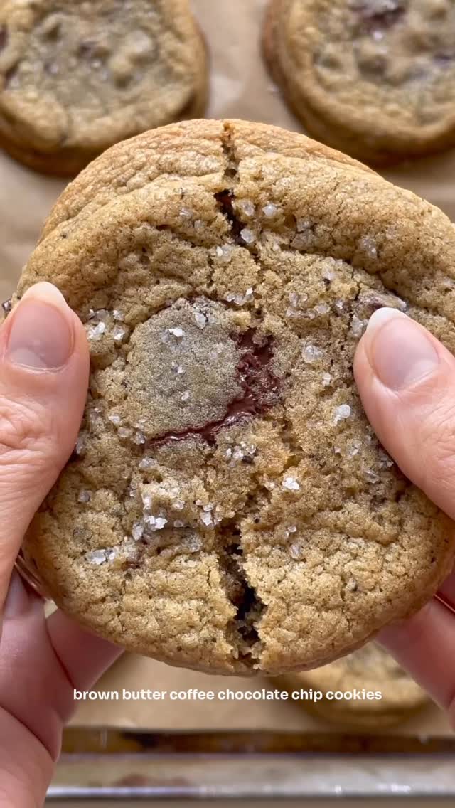Brown Butter Coffee Chocolate Chip Cookies