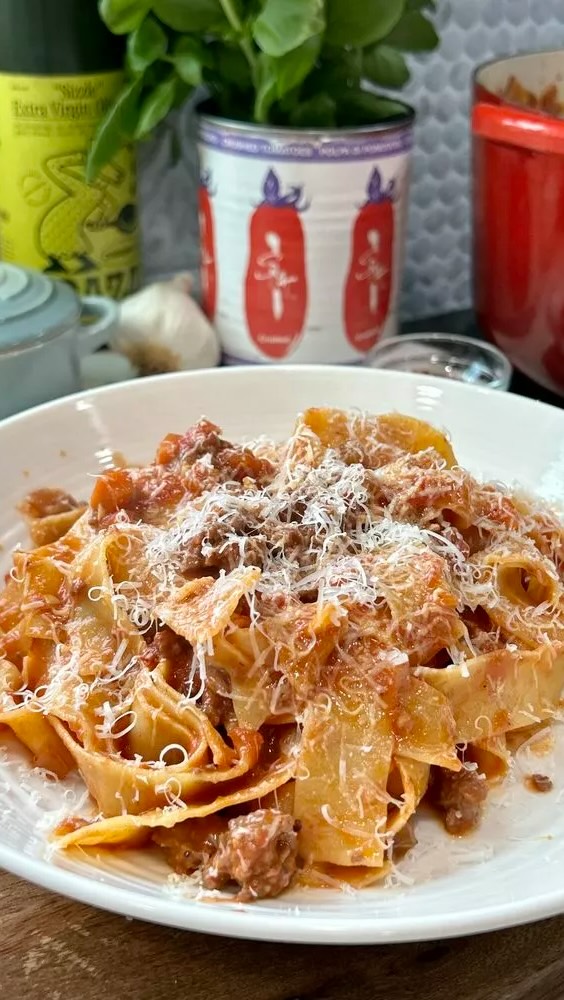 Red Wine Turkey Bolognese