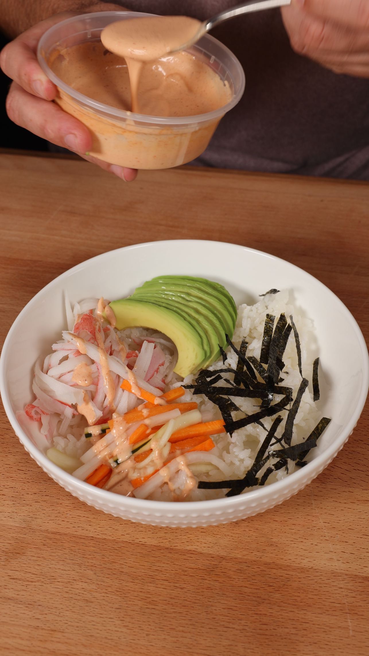 California Roll in a Bowl