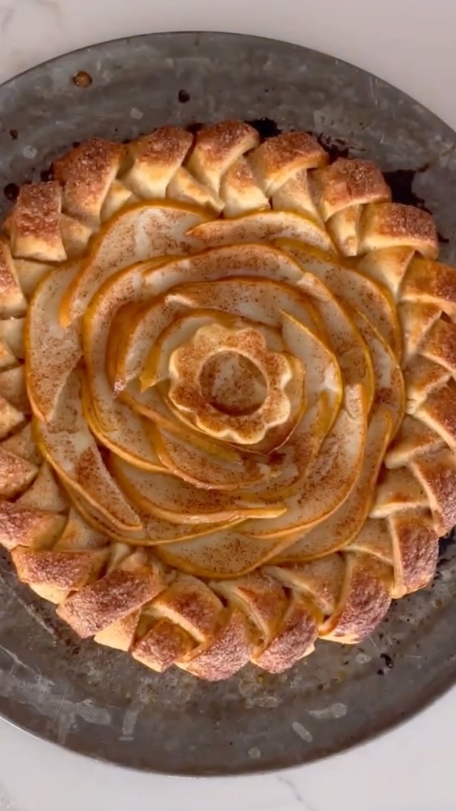 Braided Pear Galette Dessert