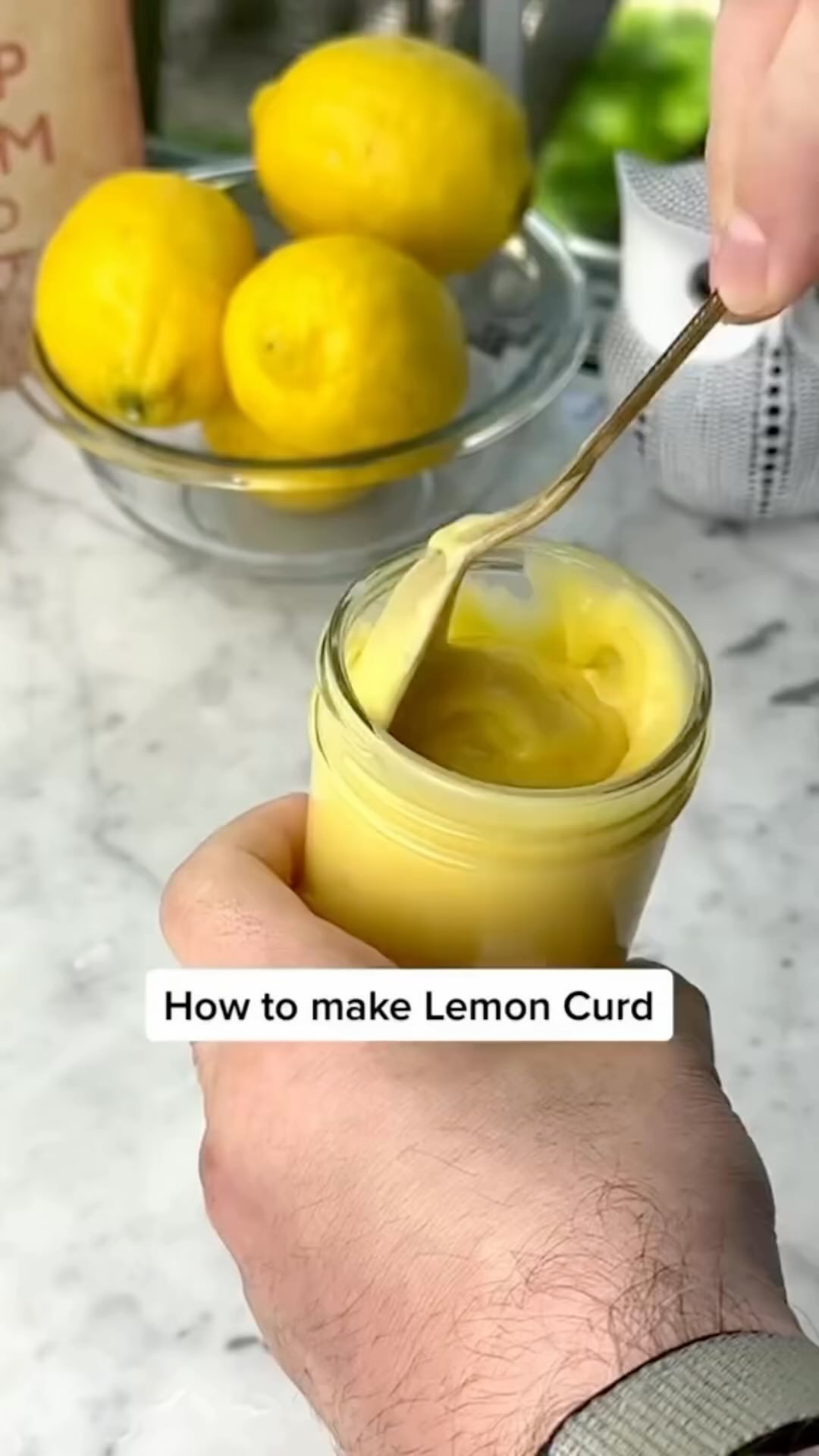 Classic Lemon Curd Preparation