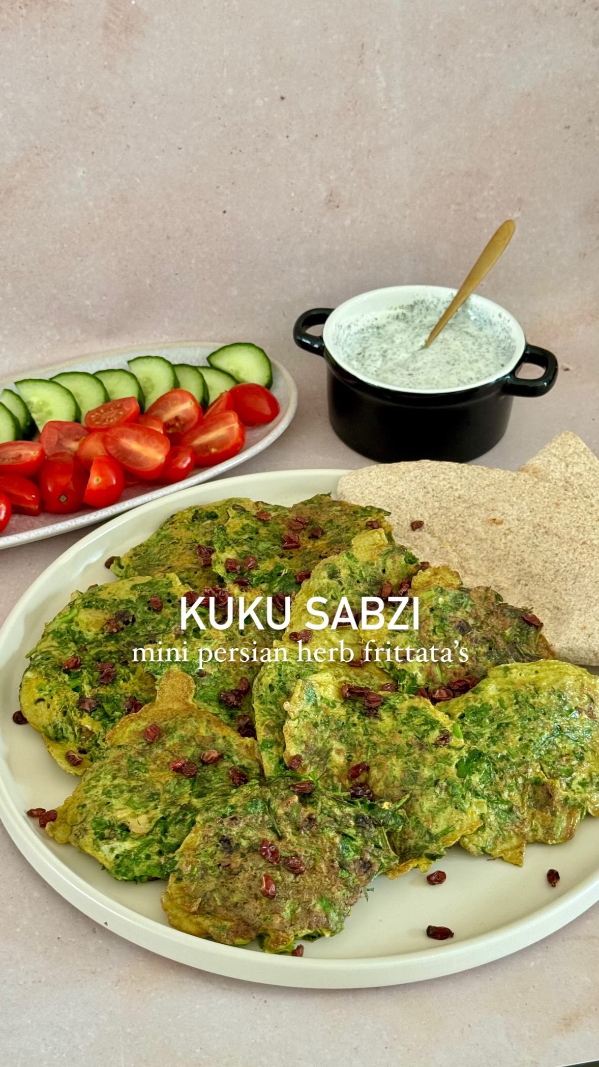 Persian Herb Egg Bites