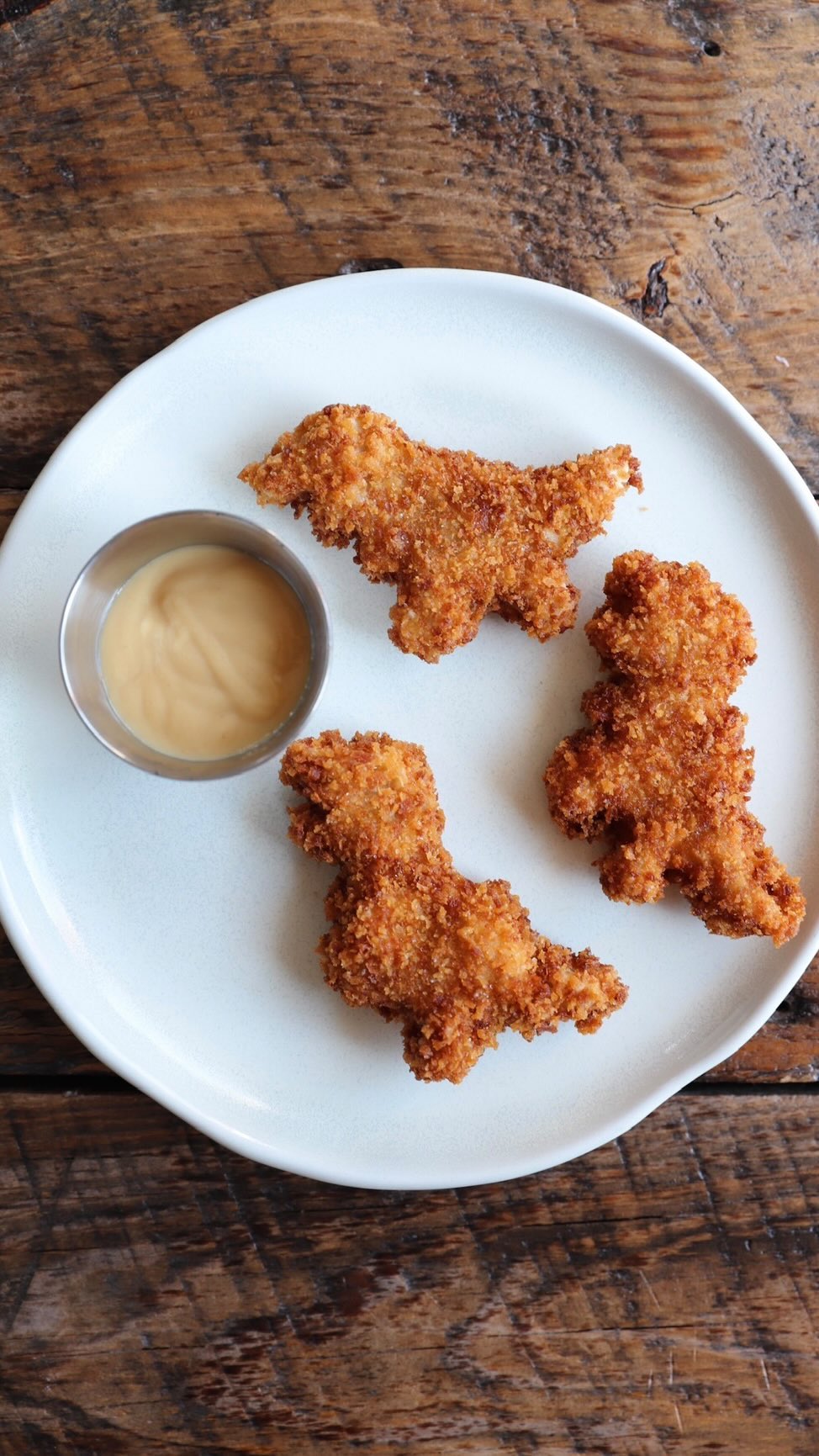 Homemade Dino Chicken Nuggets