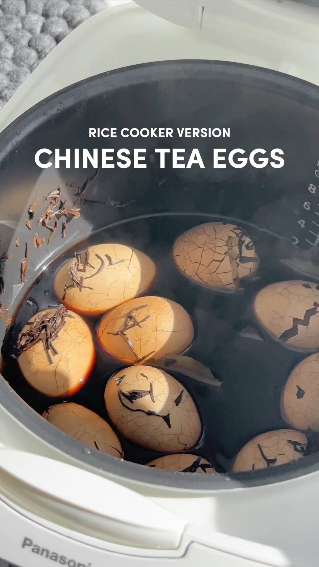 Rice Cooker Chinese Tea Eggs