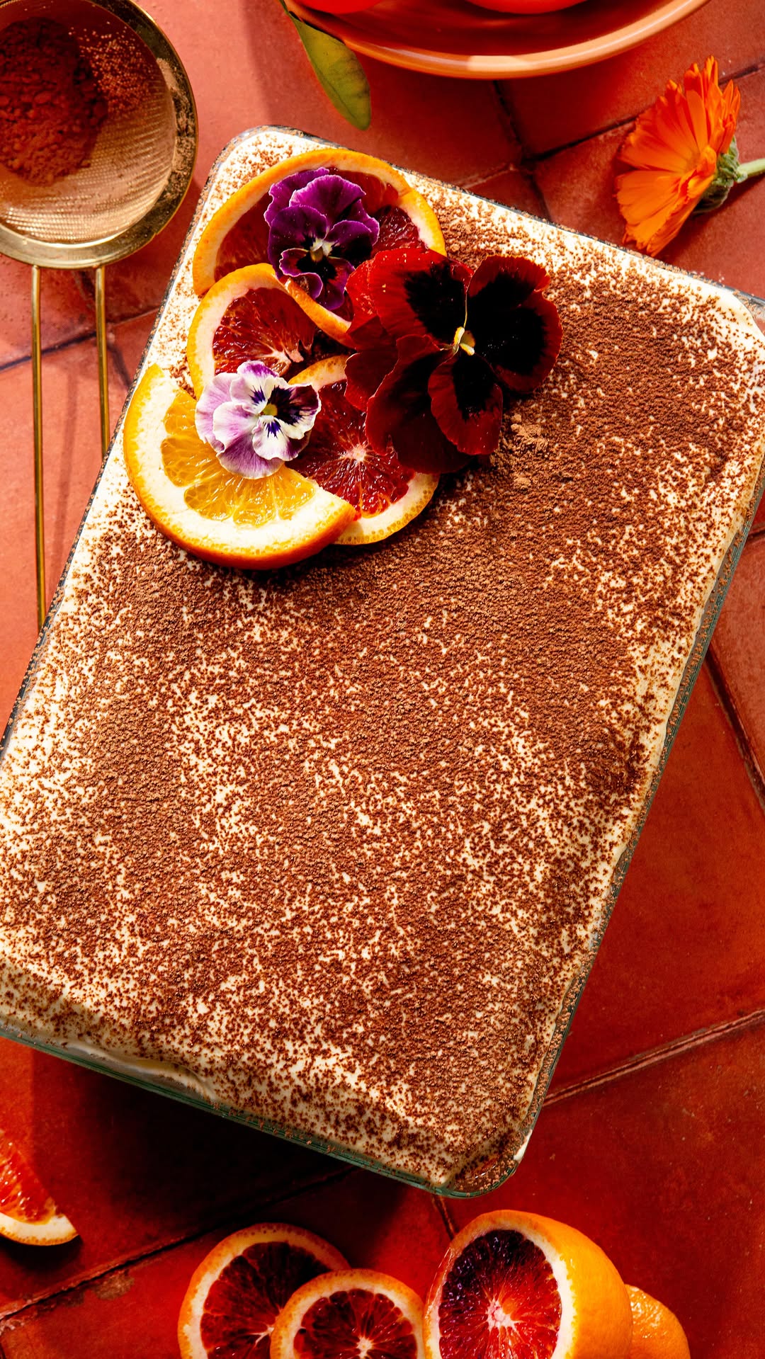 Orange-Infused Tiramisu Dessert