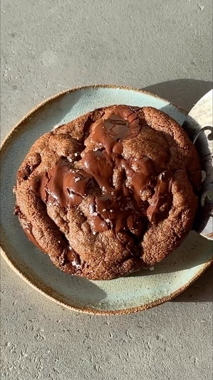 Single-Serving Double Chocolate Protein Cookie