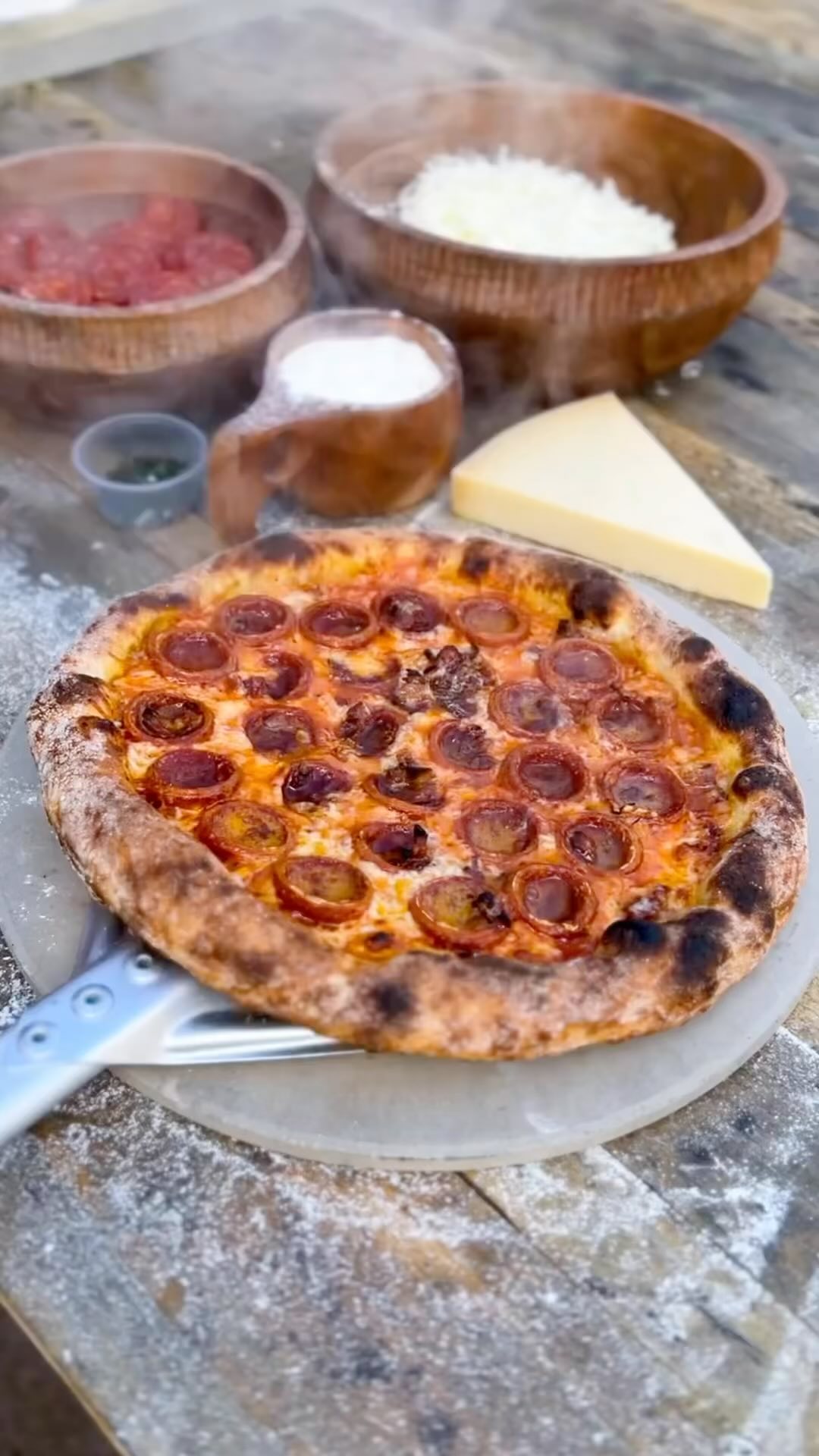 Homemade Fermented Pizza Dough