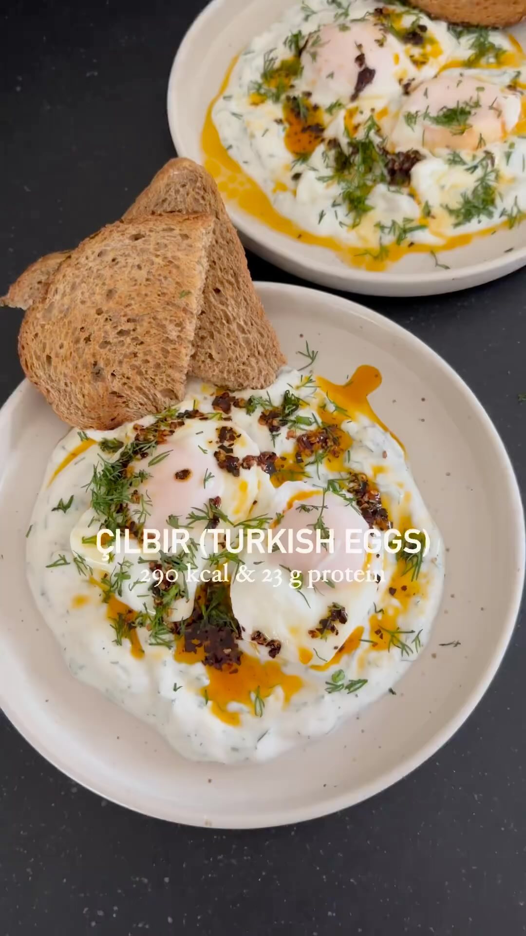 Turkish Eggs with Herbed Yogurt
