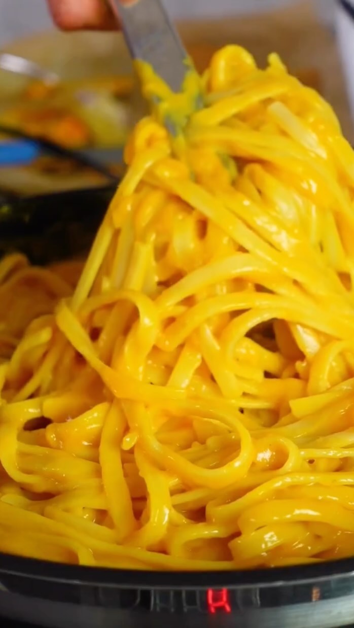 Vegan Garlic Butternut Squash Pasta