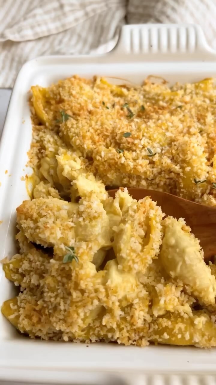Vegan Butternut Squash Mac and Cheese