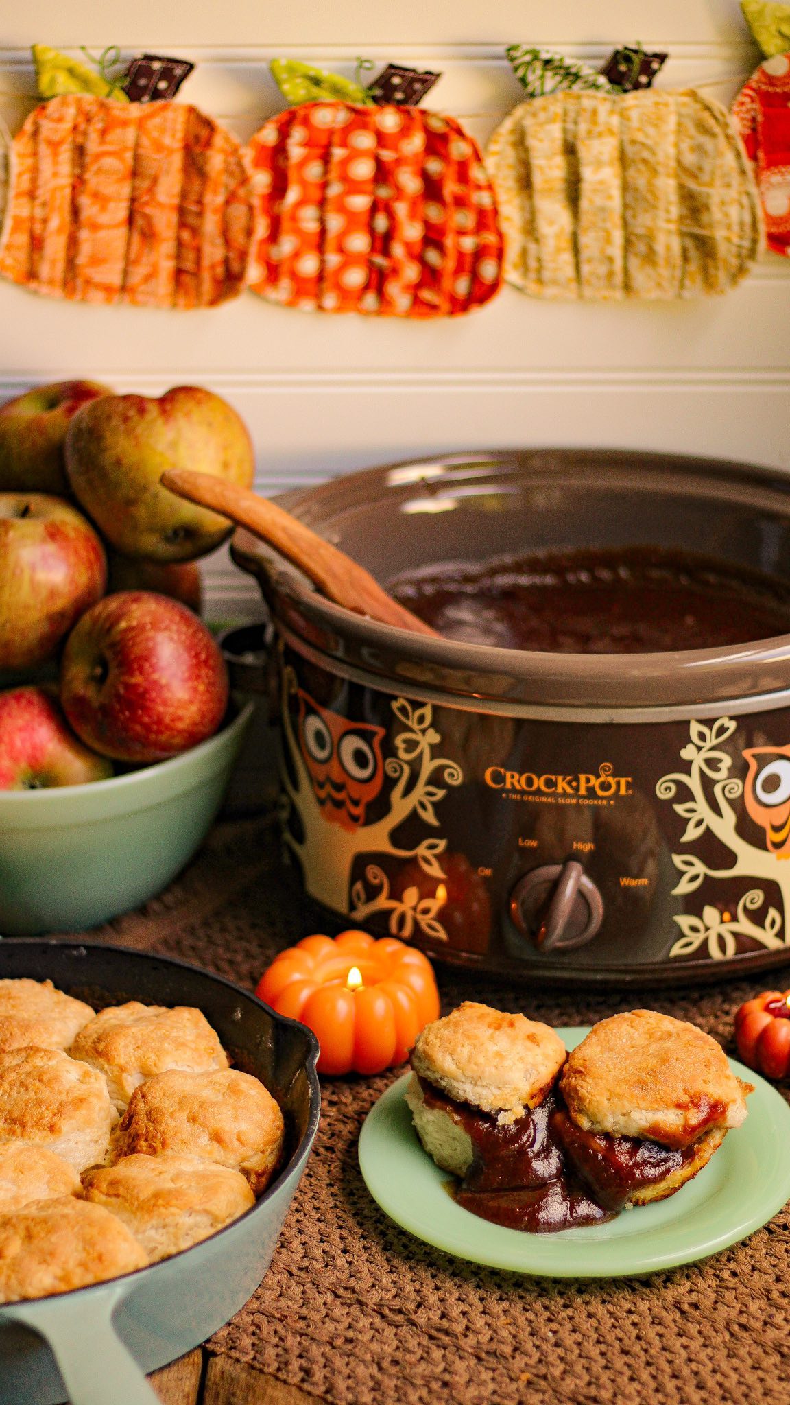 Homemade Slow Cooker Apple Butter