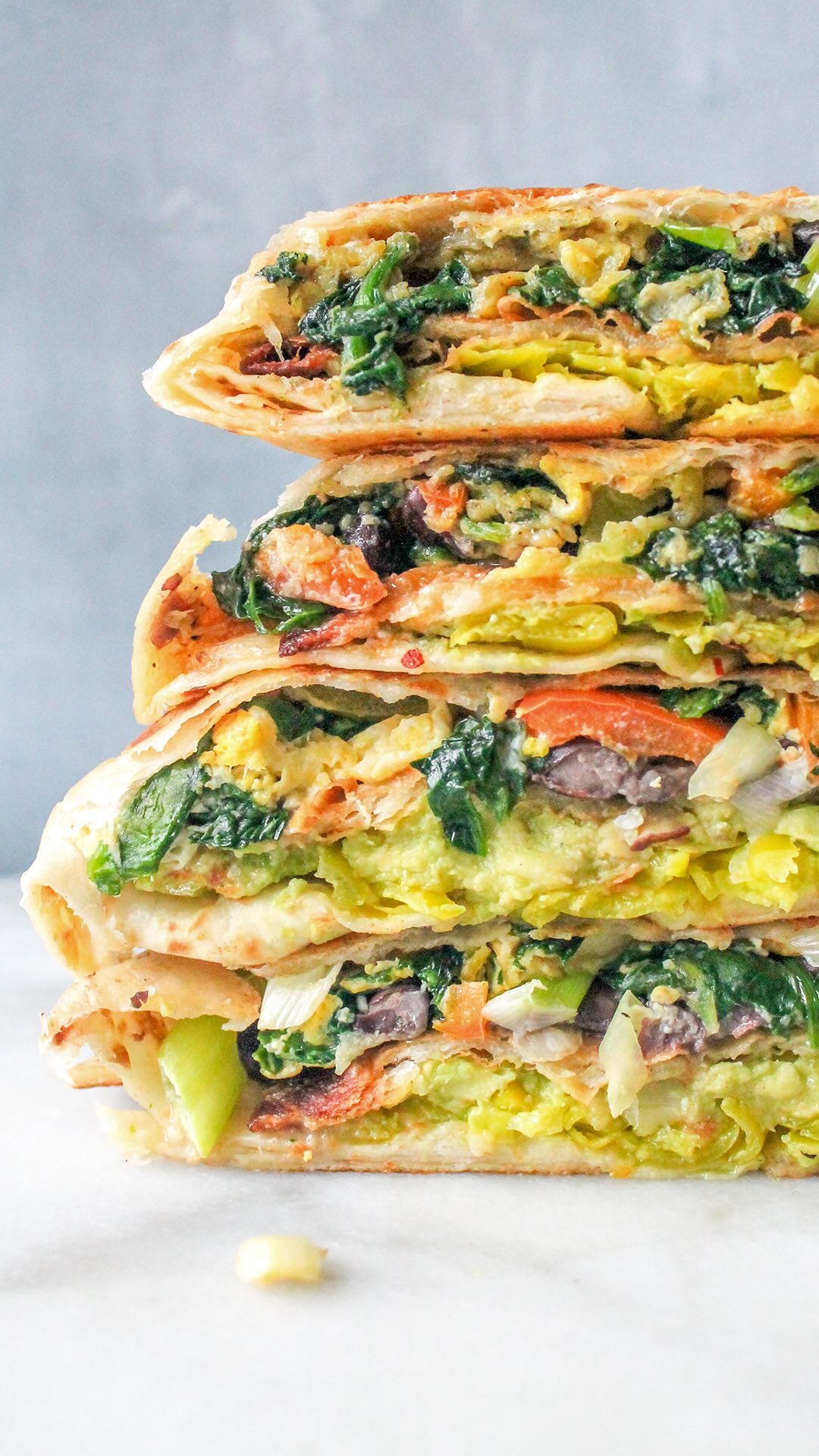 Veggie Breakfast Crunch Wrap