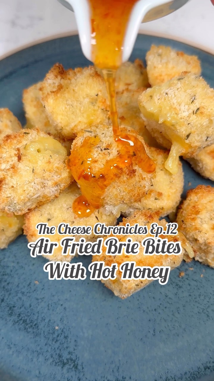 Brie Bites with Hot Honey