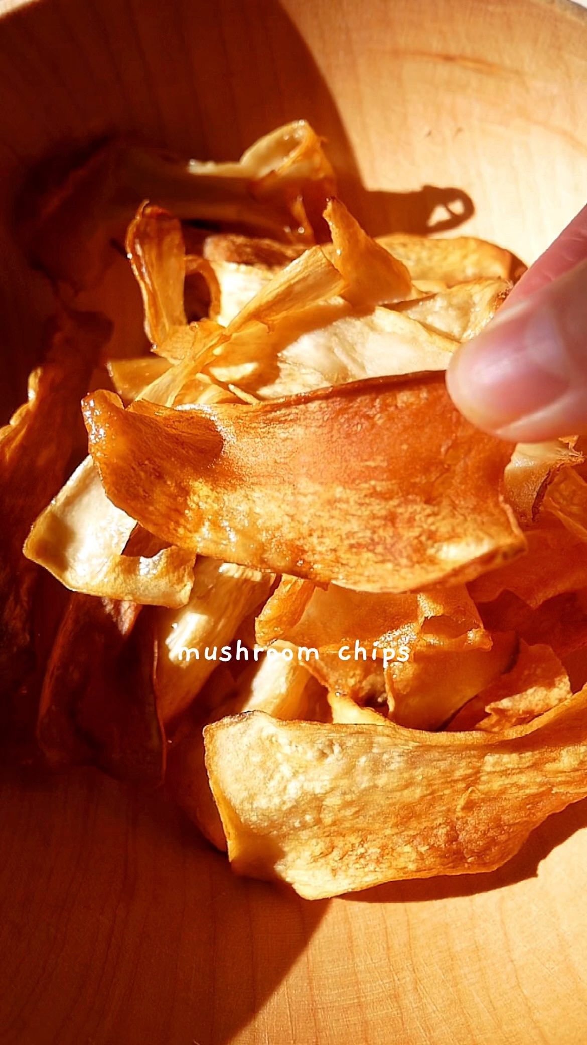 King Oyster Mushroom Chips